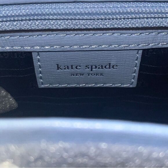 NWT Kate Spade Bleecker Small Crossbody w/Silver tone Hardware Includes Dust Bag - Picture 5 of 8